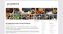 Desktop Screenshot of gingerpiece.com